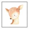 Picture of Deer Face _GroupedProduct_Square_Mini_ _GroupedProduct_Square_Canvas_Framed_