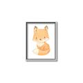 Picture of Woodland animals fox, _GroupedProduct_Rectangle_Portrait_Mini_ _GroupedProduct_Rectangle_Portrait_Canvas_Framed_