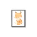 Picture of Woodland animals fox, _GroupedProduct_Rectangle_Portrait_Mini_ _GroupedProduct_Rectangle_Portrait_Canvas_Framed_