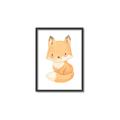 Picture of Woodland animals fox, _GroupedProduct_Rectangle_Portrait_Mini_ _GroupedProduct_Rectangle_Portrait_Canvas_Framed_