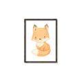 Picture of Woodland animals fox, _GroupedProduct_Rectangle_Portrait_Mini_ _GroupedProduct_Rectangle_Portrait_Canvas_Framed_
