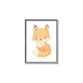 Picture of Woodland animals fox, _GroupedProduct_Rectangle_Portrait_Mini_ _GroupedProduct_Rectangle_Portrait_Canvas_Framed_