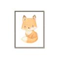Picture of Woodland animals fox, _GroupedProduct_Rectangle_Portrait_Mini_ _GroupedProduct_Rectangle_Portrait_Canvas_Framed_