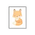 Picture of Woodland animals fox, _GroupedProduct_Rectangle_Portrait_Mini_ _GroupedProduct_Rectangle_Portrait_Canvas_Framed_