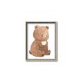 Picture of Woodland animals Bear _GroupedProduct_Rectangle_Portrait_Mini_ _GroupedProduct_Rectangle_Portrait_Canvas_Framed_