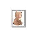 Picture of Woodland animals Bear _GroupedProduct_Rectangle_Portrait_Mini_ _GroupedProduct_Rectangle_Portrait_Canvas_Framed_