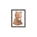 Picture of Woodland animals Bear _GroupedProduct_Rectangle_Portrait_Mini_ _GroupedProduct_Rectangle_Portrait_Canvas_Framed_