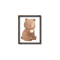 Picture of Woodland animals Bear _GroupedProduct_Rectangle_Portrait_Mini_ _GroupedProduct_Rectangle_Portrait_Canvas_Framed_