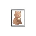 Picture of Woodland animals Bear _GroupedProduct_Rectangle_Portrait_Mini_ _GroupedProduct_Rectangle_Portrait_Canvas_Framed_