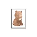 Picture of Woodland animals Bear _GroupedProduct_Rectangle_Portrait_Mini_ _GroupedProduct_Rectangle_Portrait_Canvas_Framed_