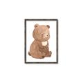 Picture of Woodland animals Bear _GroupedProduct_Rectangle_Portrait_Mini_ _GroupedProduct_Rectangle_Portrait_Canvas_Framed_