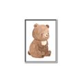 Picture of Woodland animals Bear _GroupedProduct_Rectangle_Portrait_Mini_ _GroupedProduct_Rectangle_Portrait_Canvas_Framed_