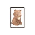 Picture of Woodland animals Bear _GroupedProduct_Rectangle_Portrait_Mini_ _GroupedProduct_Rectangle_Portrait_Canvas_Framed_
