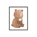 Picture of Woodland animals Bear _GroupedProduct_Rectangle_Portrait_Mini_ _GroupedProduct_Rectangle_Portrait_Canvas_Framed_