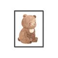 Picture of Woodland animals Bear _GroupedProduct_Rectangle_Portrait_Mini_ _GroupedProduct_Rectangle_Portrait_Canvas_Framed_