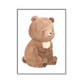 Picture of Woodland animals Bear _GroupedProduct_Rectangle_Portrait_Mini_ _GroupedProduct_Rectangle_Portrait_Canvas_Framed_