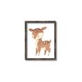 Picture of Woodland animals Deer _GroupedProduct_Rectangle_Portrait_Mini_ _GroupedProduct_Rectangle_Portrait_Canvas_Framed_