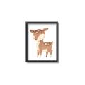 Picture of Woodland animals Deer _GroupedProduct_Rectangle_Portrait_Mini_ _GroupedProduct_Rectangle_Portrait_Canvas_Framed_