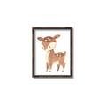 Picture of Woodland animals Deer _GroupedProduct_Rectangle_Portrait_Mini_ _GroupedProduct_Rectangle_Portrait_Canvas_Framed_
