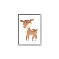 Picture of Woodland animals Deer _GroupedProduct_Rectangle_Portrait_Mini_ _GroupedProduct_Rectangle_Portrait_Canvas_Framed_