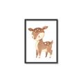 Picture of Woodland animals Deer _GroupedProduct_Rectangle_Portrait_Mini_ _GroupedProduct_Rectangle_Portrait_Canvas_Framed_