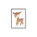 Picture of Woodland animals Deer _GroupedProduct_Rectangle_Portrait_Mini_ _GroupedProduct_Rectangle_Portrait_Canvas_Framed_