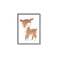 Picture of Woodland animals Deer _GroupedProduct_Rectangle_Portrait_Mini_ _GroupedProduct_Rectangle_Portrait_Canvas_Framed_
