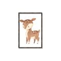 Picture of Woodland animals Deer _GroupedProduct_Rectangle_Portrait_Mini_ _GroupedProduct_Rectangle_Portrait_Canvas_Framed_