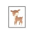 Picture of Woodland animals Deer _GroupedProduct_Rectangle_Portrait_Mini_ _GroupedProduct_Rectangle_Portrait_Canvas_Framed_
