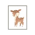 Picture of Woodland animals Deer _GroupedProduct_Rectangle_Portrait_Mini_ _GroupedProduct_Rectangle_Portrait_Canvas_Framed_