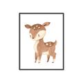 Picture of Woodland animals Deer _GroupedProduct_Rectangle_Portrait_Mini_ _GroupedProduct_Rectangle_Portrait_Canvas_Framed_