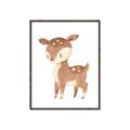 Picture of Woodland animals Deer _GroupedProduct_Rectangle_Portrait_Mini_ _GroupedProduct_Rectangle_Portrait_Canvas_Framed_