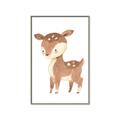 Picture of Woodland animals Deer _GroupedProduct_Rectangle_Portrait_Mini_ _GroupedProduct_Rectangle_Portrait_Canvas_Framed_