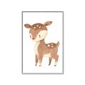 Picture of Woodland animals Deer _GroupedProduct_Rectangle_Portrait_Mini_ _GroupedProduct_Rectangle_Portrait_Canvas_Framed_