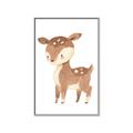 Picture of Woodland animals Deer _GroupedProduct_Rectangle_Portrait_Mini_ _GroupedProduct_Rectangle_Portrait_Canvas_Framed_