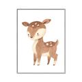 Picture of Woodland animals Deer _GroupedProduct_Rectangle_Portrait_Mini_ _GroupedProduct_Rectangle_Portrait_Canvas_Framed_