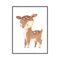 Picture of Woodland animals Deer _GroupedProduct_Rectangle_Portrait_Mini_ _GroupedProduct_Rectangle_Portrait_Canvas_Framed_