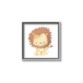 Picture of Lovely Lion _GroupedProduct_Square_Mini_ _GroupedProduct_Square_Canvas_Framed_