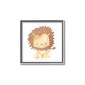 Picture of Lovely Lion _GroupedProduct_Square_Mini_ _GroupedProduct_Square_Canvas_Framed_
