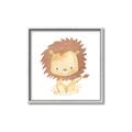 Picture of Lovely Lion _GroupedProduct_Square_Mini_ _GroupedProduct_Square_Canvas_Framed_