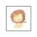 Picture of Lovely Lion _GroupedProduct_Square_Mini_ _GroupedProduct_Square_Canvas_Framed_