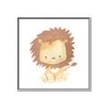 Picture of Lovely Lion _GroupedProduct_Square_Mini_ _GroupedProduct_Square_Canvas_Framed_
