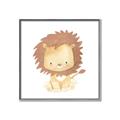 Picture of Lovely Lion _GroupedProduct_Square_Mini_ _GroupedProduct_Square_Canvas_Framed_
