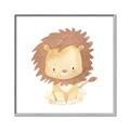 Picture of Lovely Lion _GroupedProduct_Square_Mini_ _GroupedProduct_Square_Canvas_Framed_
