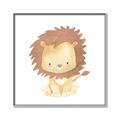 Picture of Lovely Lion _GroupedProduct_Square_Mini_ _GroupedProduct_Square_Canvas_Framed_
