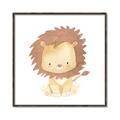 Picture of Lovely Lion _GroupedProduct_Square_Mini_ _GroupedProduct_Square_Canvas_Framed_