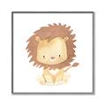 Picture of Lovely Lion _GroupedProduct_Square_Mini_ _GroupedProduct_Square_Canvas_Framed_