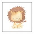 Picture of Lovely Lion _GroupedProduct_Square_Mini_ _GroupedProduct_Square_Canvas_Framed_