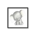 Picture of Lovely Elephant _GroupedProduct_Square_Mini_ _GroupedProduct_Square_Canvas_Framed_