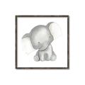 Picture of Lovely Elephant _GroupedProduct_Square_Mini_ _GroupedProduct_Square_Canvas_Framed_